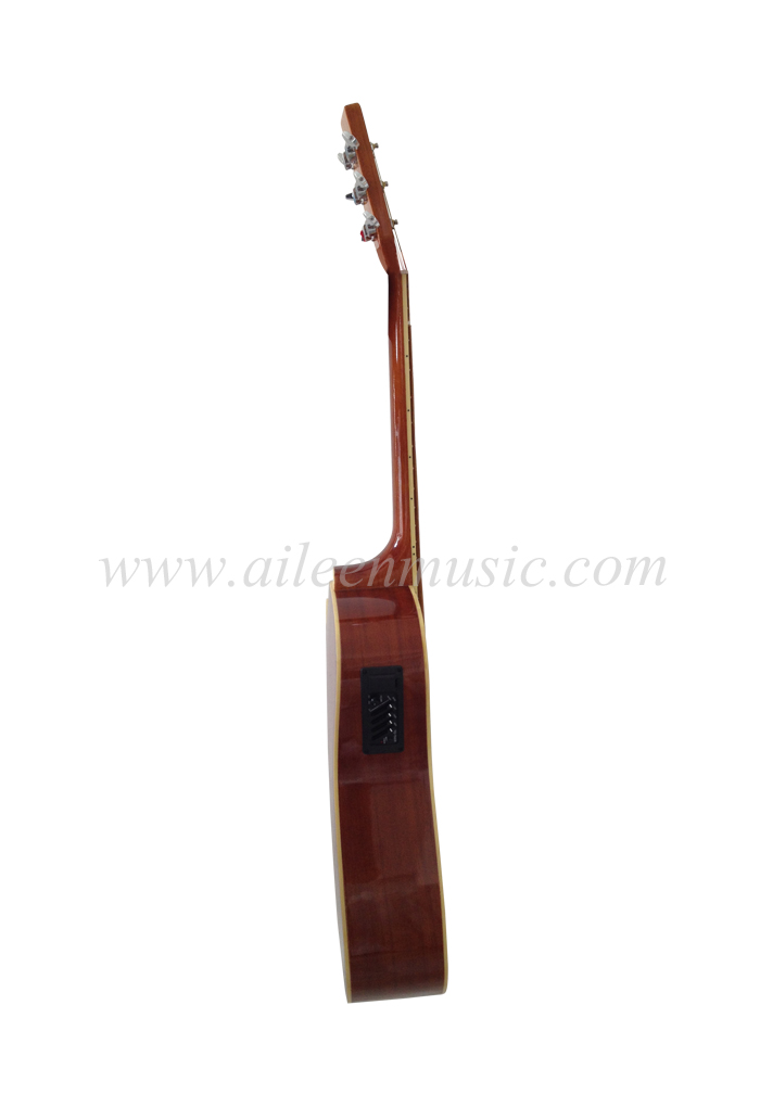 41-дюймовая электрическая акустическая гитара с вырезом и 4-полосным эквалайзером (AF448CE)