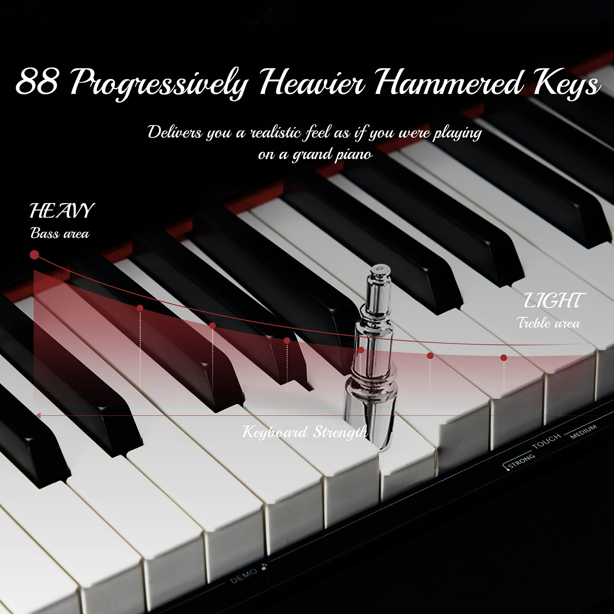88 клавишных Progress Hammer Action (DP755)