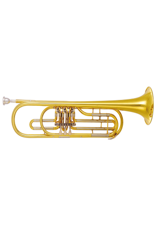 bB Key Ротационная бас-труба с 3 клапанами (BTP-MR4400G-SYY)