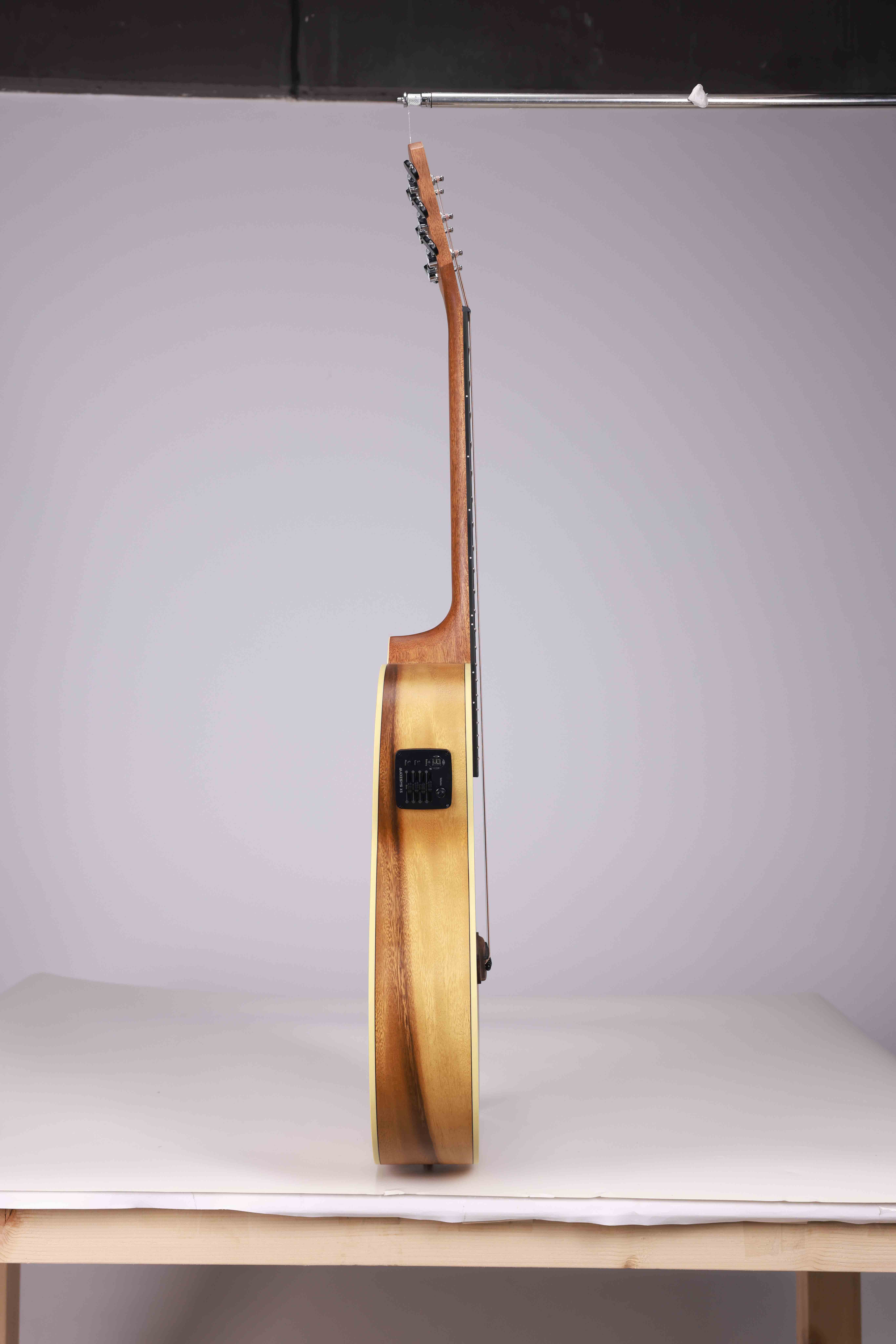WAG603CE-40 Акустическая электрогитара Winzz Exotic Material 40 дюймов с вырезом, сделано в Индонезии