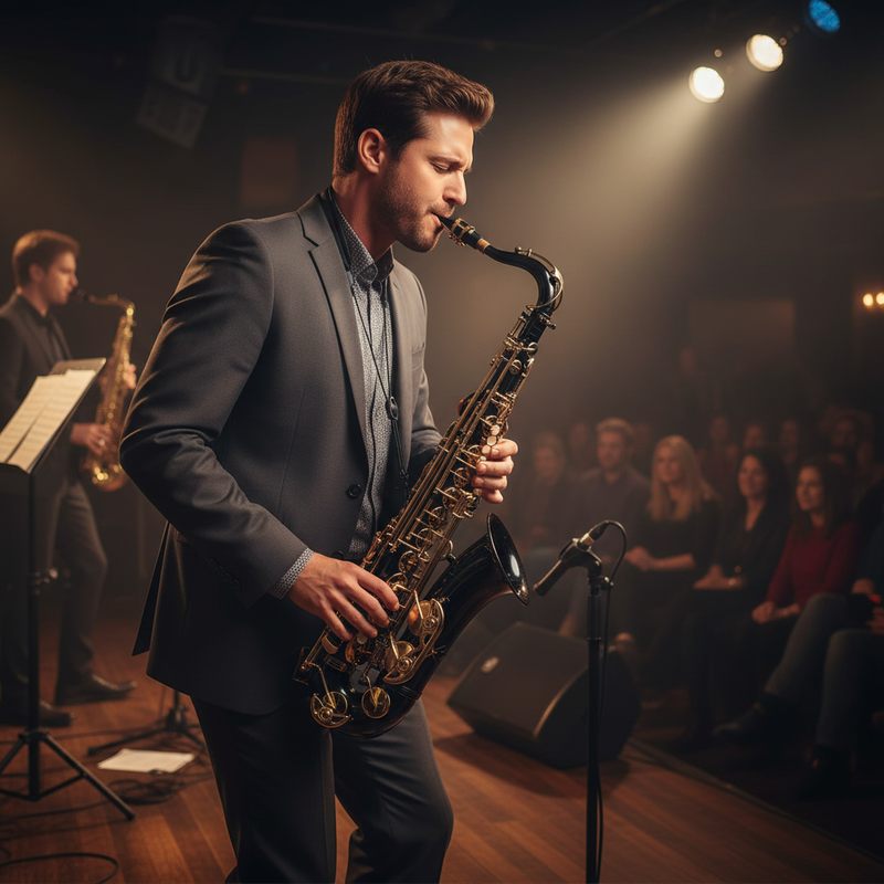 Профессиональный альт-саксофон Eb, желтая латунь, цветная отделка с гравировкой, в футляре (SP1001C)