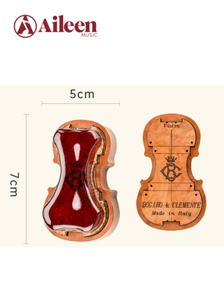 Bogaro&Clemente Красная коробочка в форме скрипки Канифоль для скрипки