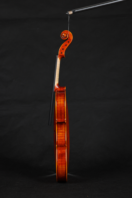 VM125 Высококачественные профессиональные твердые ель Top 4/4 Умеренная скрипка