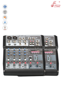 Цифровые микшерные пульты Professional 6 Cannles Mixer (AMS-F602)