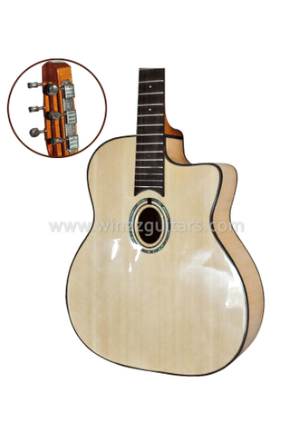 Джазовая гитара с D-образным или овальным отверстием (AGJ400)