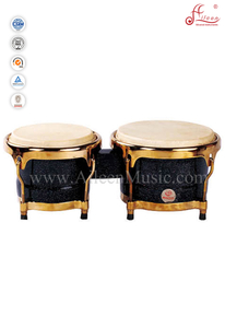 Черный деревянный барабан бонго (ABOLGS100)