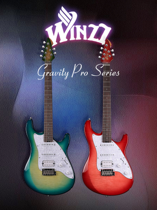 WGS150AF Высококачественный Winzz Design Gravity Series Series S Model Pro Electric Guitar