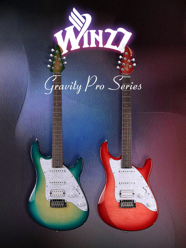 WGS150AF Высококачественный Winzz Design Gravity Series Series S Model Pro Electric Guitar