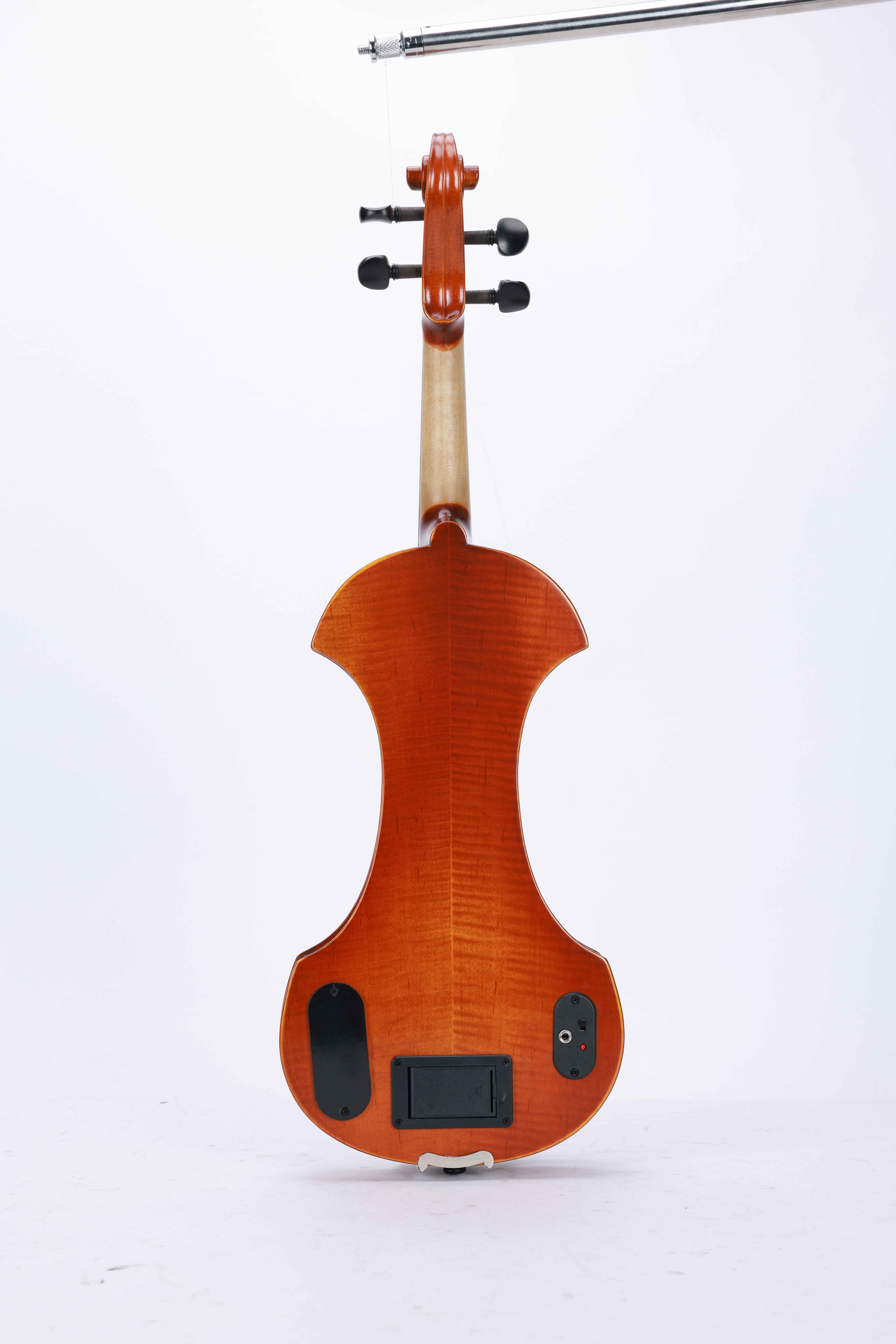 AV-D502 N или SB Color 4/4 Профессиональная электрическая скрипка со студенческой канифолью, мостиком и наушниками