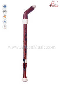 Деревянная копия красный пластиковый бас рекордер флейты (RE2458B)