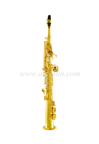 Китайский поставщик качественного саксофона-сопрано (SSP-G300G)