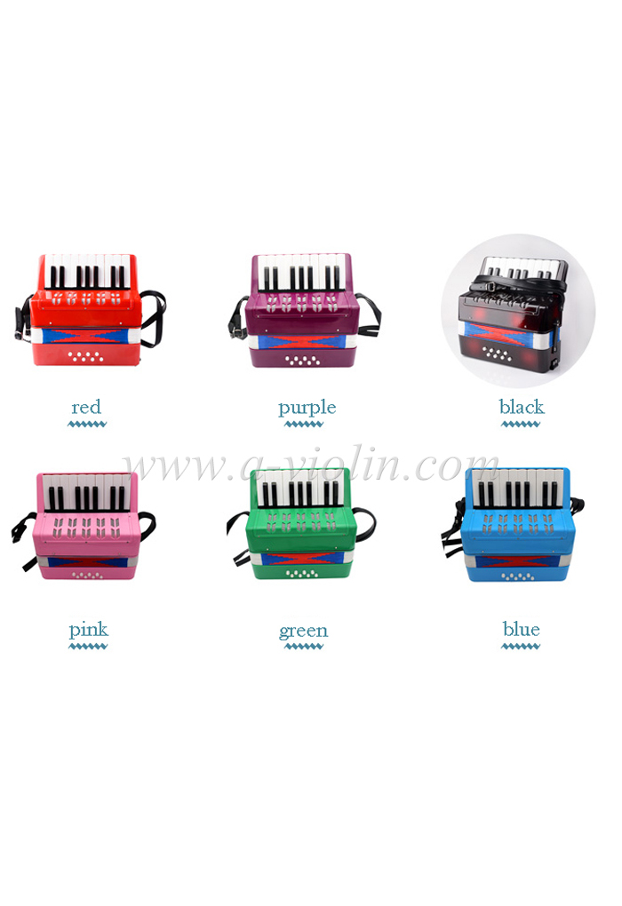 17 клавиш 8 басов детский гармошка на продажу (K1708)
