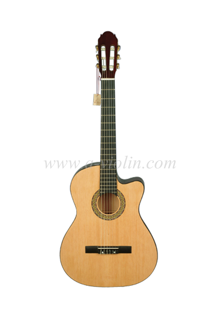 39-дюймовая классическая гитара с еловой фанерой (AC209CE)