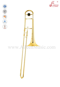 Bb Key Золотой лаковый тенор-тромбон с чехлом из ABS (TB9131G)