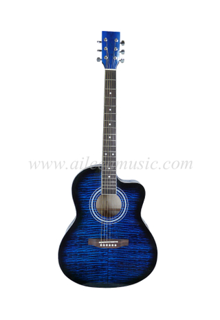 39 "Linden Plywood Color Акустическая гитара (AF228)
