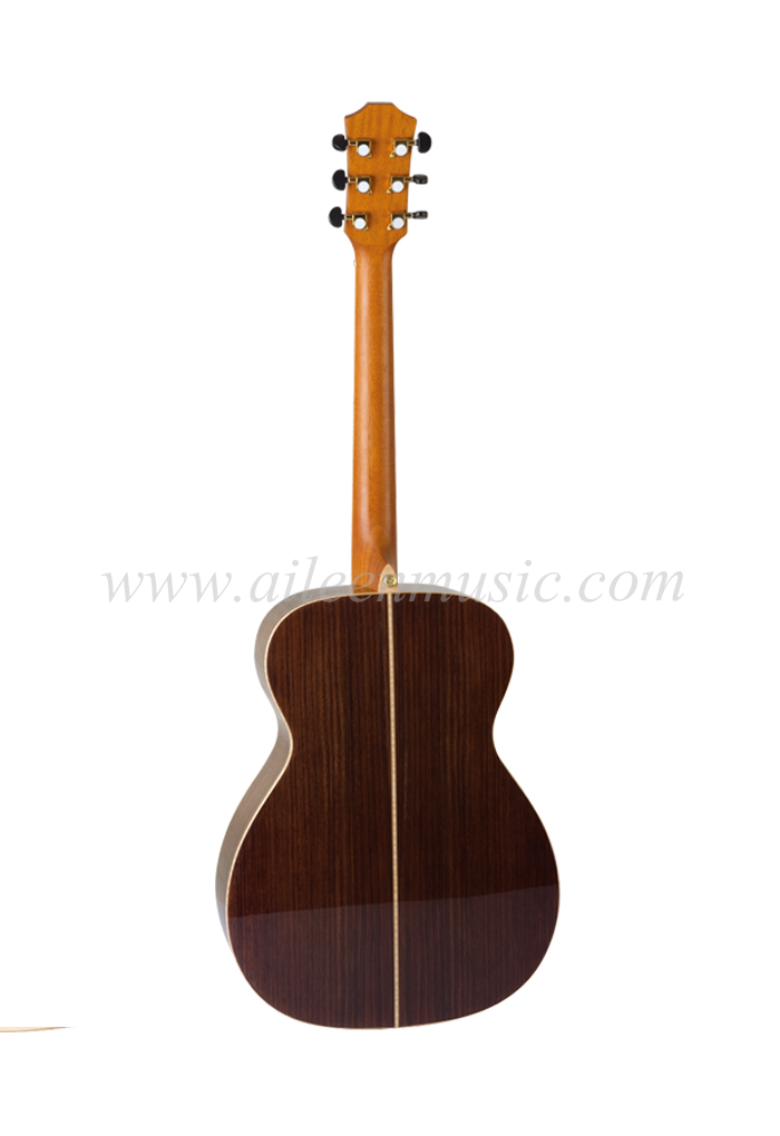 Акустическая гитара D'addiro со струнной 40-дюймовым грифом из красного дерева (AFH409)